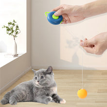 Load image into Gallery viewer, 1Pc Cat Hanging Interactive Toy Simulated Cat Catch Feather Toys Kitten Funny Elastic Teaser Rope Toy Training Toys Pet Daily Supplies
