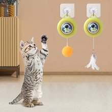 Load image into Gallery viewer, 1Pc Cat Hanging Interactive Toy Simulated Cat Catch Feather Toys Kitten Funny Elastic Teaser Rope Toy Training Toys Pet Daily Supplies
