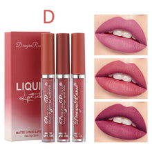 Load image into Gallery viewer, 3pcs/set Matte Lip Glaze Waterproof Velvet Lipstick Non-fading Long Lasting Lip Gloss Lip Makeup Cosmetics
