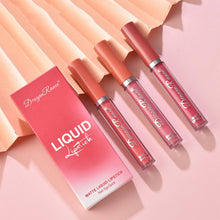 Load image into Gallery viewer, 3pcs/set Matte Lip Glaze Waterproof Velvet Lipstick Non-fading Long Lasting Lip Gloss Lip Makeup Cosmetics
