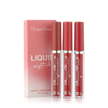 Load image into Gallery viewer, 3pcs/set Matte Lip Glaze Waterproof Velvet Lipstick Non-fading Long Lasting Lip Gloss Lip Makeup Cosmetics
