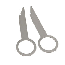 Load image into Gallery viewer, 2Pcs Car Radio Removal Key Pins Tool Stereo Head Unit Audio Car Repair Special Disassembly Extraction For VW Audi Ford
