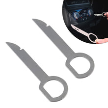 Load image into Gallery viewer, 2Pcs Car Radio Removal Key Pins Tool Stereo Head Unit Audio Car Repair Special Disassembly Extraction For VW Audi Ford
