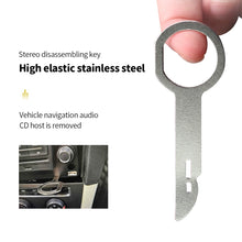 Load image into Gallery viewer, 2Pcs Car Radio Removal Key Pins Tool Stereo Head Unit Audio Car Repair Special Disassembly Extraction For VW Audi Ford
