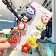 Load image into Gallery viewer, 10PCS/SET Children Hairpin Cartoon Ice Cream Hairpin Colorful Sweet Hair Clips Fashion Hair Accessories
