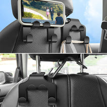 Load image into Gallery viewer, 1PC Car Interior Seat Back Hook Double Head Phone Multifunctional Hanger Headrest Hanging Bag Storage Hanger Accessories
