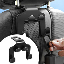 Load image into Gallery viewer, 1PC Car Interior Seat Back Hook Double Head Phone Multifunctional Hanger Headrest Hanging Bag Storage Hanger Accessories
