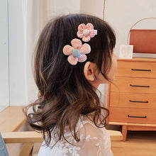 Load image into Gallery viewer, 8PCS/SET Children's Cute Lace Bow Flower Hair Accessories Set Simple Girls Braid Bangs Broken Clip
