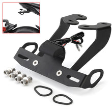 Load image into Gallery viewer, Motorcycle License Plate Holder LED Light Tail Tidy Fender Eliminator with LED Light For YAMAHA MT09 2018 FZ09 MT 09 MT-09/SP FZ-09 2017-2020
