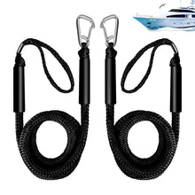 Load image into Gallery viewer, 1.2m/3.3ft Boat Dock Lines Cords Docking Rope for Kayak Watercraft Jet Ski Pontoon Canoe Power Boat Mooring Rope Accessories
