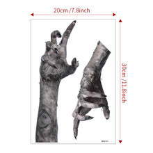 Load image into Gallery viewer, Horror Party Supplies Halloween Window Decoration Halloween Door Wall Decoration Sticker Scary Witch Halloween Home Decor
