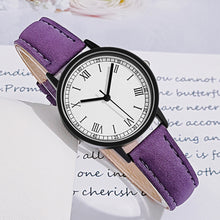 Load image into Gallery viewer, 1Pc New Style Ladies Watch Women Watch Simple Roman Numerals Frosted Belt Wrist Watch
