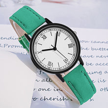 Load image into Gallery viewer, 1Pc New Style Ladies Watch Women Watch Simple Roman Numerals Frosted Belt Wrist Watch
