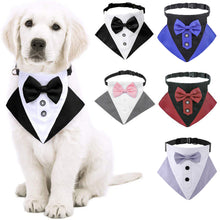 Load image into Gallery viewer, 1Pc Cute Adjustable Dog Necktie Dog Cat Grooming Formal Tie Comfortable Dog Suit Tuxedo Bow Ties Pet Accessories
