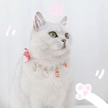 Load image into Gallery viewer, 1Pc Pet Collar Adjustable Cat Collar Necklace Cute Pet Cat Dog Pendant Safety Collar Four Seasons General Pets Supplies
