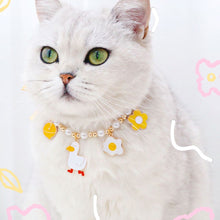 Load image into Gallery viewer, 1Pc Pet Collar Adjustable Cat Collar Necklace Cute Pet Cat Dog Pendant Safety Collar Four Seasons General Pets Supplies

