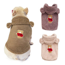 Load image into Gallery viewer, 1Pc Winter Fleece Dog Hoodie Winter Pet Dog Clothes for Dogs Coat Jacket Soft French Bulldog Clothing for Dogs Pets Clothing
