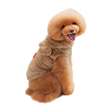 Load image into Gallery viewer, 1Pc Winter Fleece Dog Hoodie Winter Pet Dog Clothes for Dogs Coat Jacket Soft French Bulldog Clothing for Dogs Pets Clothing
