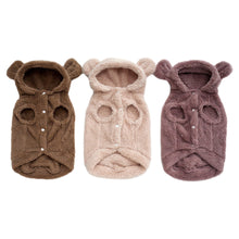 Load image into Gallery viewer, 1Pc Winter Fleece Dog Hoodie Winter Pet Dog Clothes for Dogs Coat Jacket Soft French Bulldog Clothing for Dogs Pets Clothing
