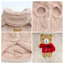 Load image into Gallery viewer, 1Pc Winter Fleece Dog Hoodie Winter Pet Dog Clothes for Dogs Coat Jacket Soft French Bulldog Clothing for Dogs Pets Clothing
