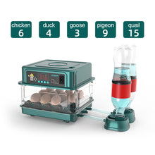 Load image into Gallery viewer, 1Pc Egg Incubator Fully Automatic Turning Hatching Brooder Farm Bird Quail Chicken Poultry Farm Hatcher Turner Incubation Tool
