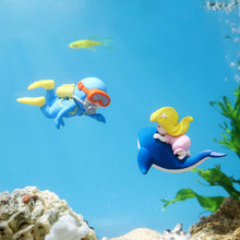 Load image into Gallery viewer, 1pc Aquarium Accessories Surfer Boy Floating Aquarium Ornaments Interesting Decor Fish Tank Landscaping Decoration Toy Pendant
