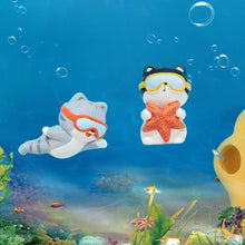 Load image into Gallery viewer, 1pc Aquarium Accessories Cute Cat Floating Aquarium Ornaments Interesting Decor Fish Tank Landscaping Decoration Toy Pendant

