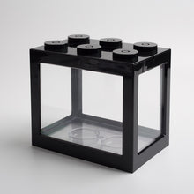 Load image into Gallery viewer, 1Pc Multicolor Aquarium Tank Gift Stackable Building Block Betta Fish Cages Ornamental Mini Aquarium Betta Fish Box Accessories
