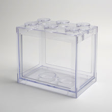 Load image into Gallery viewer, 1Pc Multicolor Aquarium Tank Gift Stackable Building Block Betta Fish Cages Ornamental Mini Aquarium Betta Fish Box Accessories
