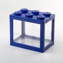 Load image into Gallery viewer, 1Pc Multicolor Aquarium Tank Gift Stackable Building Block Betta Fish Cages Ornamental Mini Aquarium Betta Fish Box Accessories
