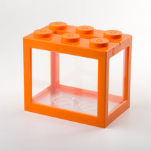Load image into Gallery viewer, 1Pc Multicolor Aquarium Tank Gift Stackable Building Block Betta Fish Cages Ornamental Mini Aquarium Betta Fish Box Accessories
