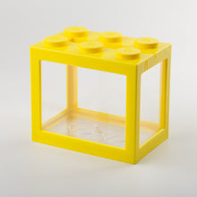 Load image into Gallery viewer, 1Pc Multicolor Aquarium Tank Gift Stackable Building Block Betta Fish Cages Ornamental Mini Aquarium Betta Fish Box Accessories
