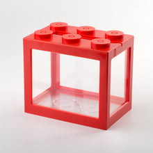 Load image into Gallery viewer, 1Pc Multicolor Aquarium Tank Gift Stackable Building Block Betta Fish Cages Ornamental Mini Aquarium Betta Fish Box Accessories
