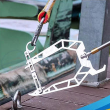 Load image into Gallery viewer, Portable Mooring Rope Dock Hook Stainless Steel Long-distance Threader Stop Ship Kayak Accessories Boat Tool

