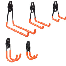 Load image into Gallery viewer, Garage Organizer Wall Mount Metal Hook Bicycle Hanger Hooks Anti-slip Storage Heavy Duty Hook For Car Garage Garden Tool
