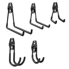 Load image into Gallery viewer, Garage Organizer Wall Mount Metal Hook Bicycle Hanger Hooks Anti-slip Storage Heavy Duty Hook For Car Garage Garden Tool
