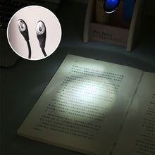 Load image into Gallery viewer, Mini LED Book Light Flexible Clip-On Desk Lamp Eye Protection Adjustable Bedroom Reading Light for Travel Dormitory
