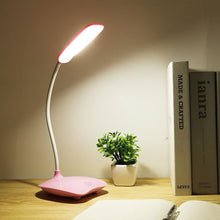 Load image into Gallery viewer, Dimmable LED Desk Lamp Touch Table Lamp DC5V USB Powered Night Light Touch 3 Gear Dimming Portable Book Reading Lamp
