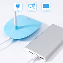 Load image into Gallery viewer, Dimmable LED Desk Lamp Touch Table Lamp DC5V USB Powered Night Light Touch 3 Gear Dimming Portable Book Reading Lamp
