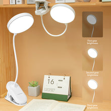 Load image into Gallery viewer, Table Lamp USB Reading Desk Lamp With Clip Book Night Light LED Touch 3 Modes Dimming Eye Protection Bedroom Reading Lamp
