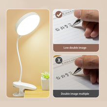 Load image into Gallery viewer, Table Lamp USB Reading Desk Lamp With Clip Book Night Light LED Touch 3 Modes Dimming Eye Protection Bedroom Reading Lamp
