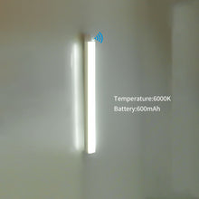 Load image into Gallery viewer, Wire-free Motion Sensor LED Under Cabinet Lamp Rechargeable Dimmable Charge and Plug Stairs Closet Room Aisle Tube Bulb
