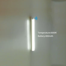 Load image into Gallery viewer, Wire-free Motion Sensor LED Under Cabinet Lamp Rechargeable Dimmable Charge and Plug Stairs Closet Room Aisle Tube Bulb
