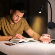 Load image into Gallery viewer, Bedside Working Study Reading Lamp Wall Lamp Wiring Installation 3W LED Book Lamp Wall Night Light Bedroom Study Lamp Spot Plug Cord
