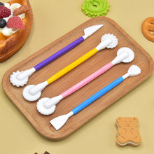 Load image into Gallery viewer, 4Pcs/Set Fondant Cake Decorating Pen Modelling Tools Pastry Carving Cutter Baking Craft Molds DIY Cake Decorating Tools
