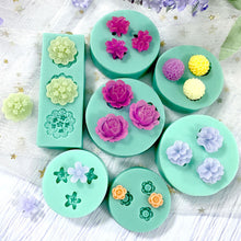 Load image into Gallery viewer, Mini Flowers Series Silicone Mold DIY Handmade Fondant Cake Baking Chocolate Sugar Cake Tool Resin Polymer Clay Making Mould
