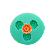 Load image into Gallery viewer, Mini Flowers Series Silicone Mold DIY Handmade Fondant Cake Baking Chocolate Sugar Cake Tool Resin Polymer Clay Making Mould
