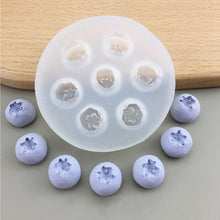 Load image into Gallery viewer, 3D Blueberry Raspberry Candle Mold Simulation Fruit Fondant Silicone Mould DIY Chocolate Cookie Baking Mold Cake Decorating Tool
