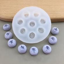 Load image into Gallery viewer, 3D Blueberry Raspberry Candle Mold Simulation Fruit Fondant Silicone Mould DIY Chocolate Cookie Baking Mold Cake Decorating Tool
