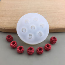 Load image into Gallery viewer, 3D Blueberry Raspberry Candle Mold Simulation Fruit Fondant Silicone Mould DIY Chocolate Cookie Baking Mold Cake Decorating Tool
